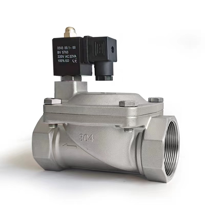 不锈钢螺纹电磁阀